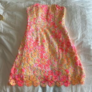 NWT Lilly Pulitzer Rana dress, sunset colorway, brand new!